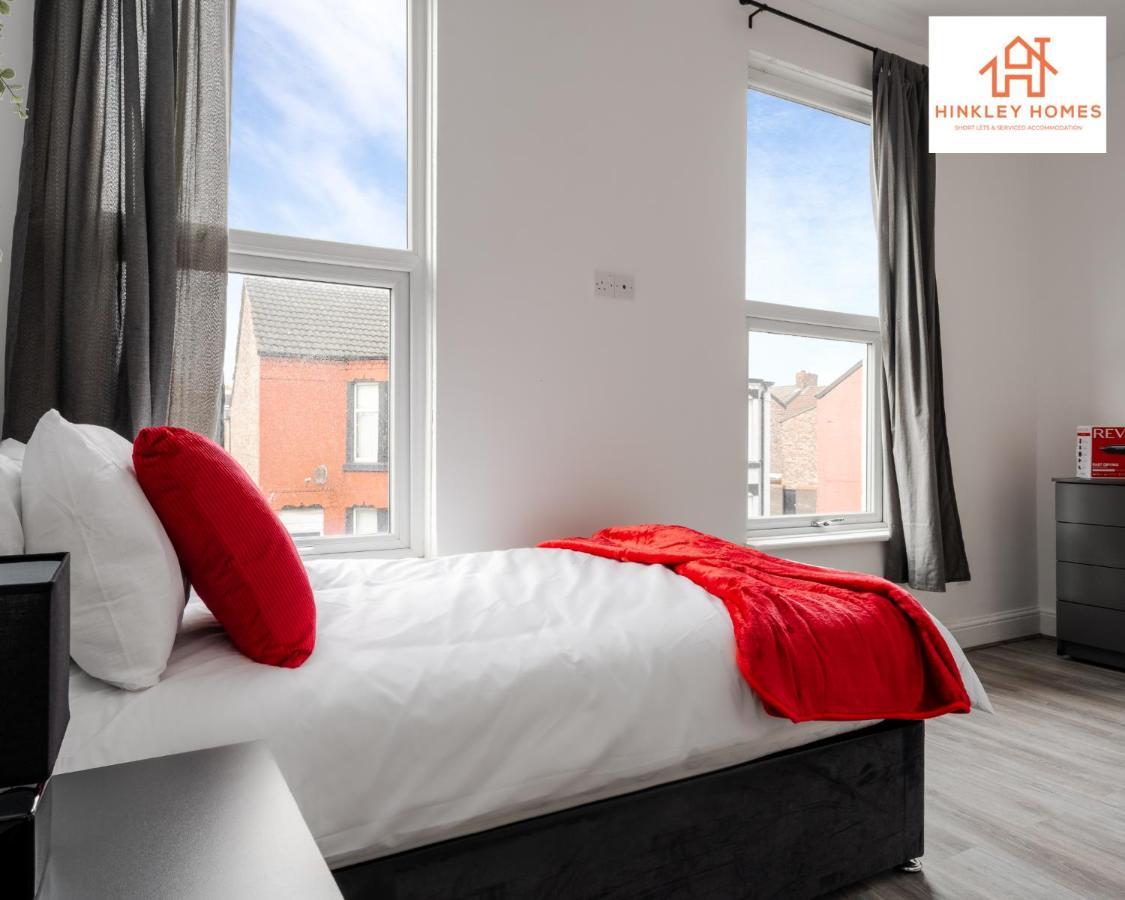 Stylish Home 8 Guests - Liverpool - Free Wifi & Parking By Hinkley Homes Short Lets & Serviced Accommodation Exterior foto